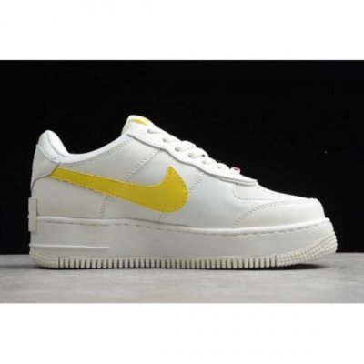 Nike Bayan Air Force 1 Shadow Gri / Sarı / Pembe Kaykay Ayakkabı Türkiye - ZA0IKBVL